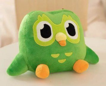 Мягкая детская игрушка Сова Дуолинго Duolingo 20 cм 2546964333 фото