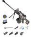 Большая игрушечная электрическая снайперская винтовка Barrett на орбизах 0000415 фото 1