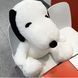 Велика м'яка дитяча плюшева іграшка собака Снупі Snoopy 60 см
