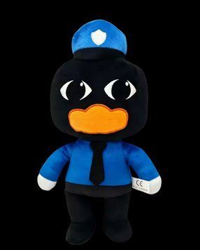 Мягкая игрушка офицер Дакман аномальная Больница для животных Роблокс Энимал Хоспитал Animal Hospital Roblox 01 3174455771 фото