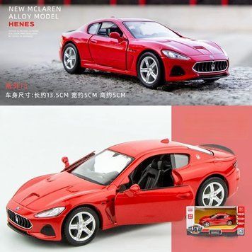Модель автомобіля Maserati Gran Turismo синій 1:36 іграшкова машина 2660582568 фото