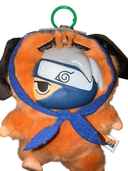 Уценка мягкая игрушка брелок аниме Какаси Хатаке Наруто Naruto в стиле Лабубу 14cм 2782307690 фото