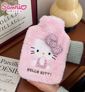 Невелика м'яка зігріваюча іграшка грілка Хеллоу Кітті Hello Kitty з плюшевим чохлом 2934934090 фото