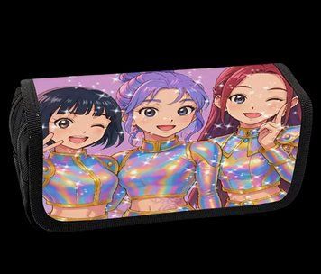 Дитячий нейлоновий шкільний пенал Кейпоп мисливці на демонів KPop Demon Hunters 3128837346 фото