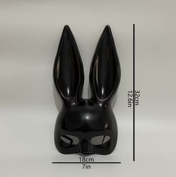 Маска кролика с длинными ушами Playboy Pboy фото