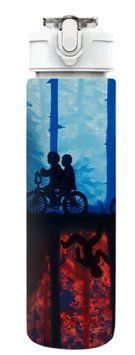 Детская бутылочка для воды с трубочкой очень странные дела Stranger Things 750 мл 2960893890 фото