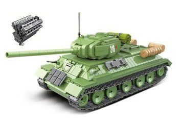 Конструктор легендарний радянський танк Т34 друга світова війна в коробці 1137 деталей 2030091416 фото