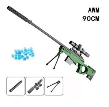 Игрушечная мини снайперская винтовка AWM с оптическим прицелом 90 см на орбизах 2679660124 фото