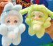 Мягкая игрушка брелок подвеска кукла зайчик кролик розовый 13см 2792731762 фото 2