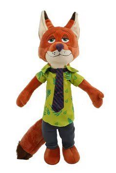Мягкая игрушка Лис Ник Уайлд Зверополис Зоотопия Zootopia 34см 2898667380 фото