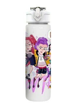 Детская бутылочка для воды с трубочкой Кейпоп охотницы на демонов KPop Demon Hunters 750 мл 2855014814 фото
