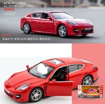 Моделька металева інерційна машинка Porsche Panamera Turbo 2660605362 фото