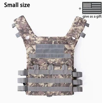 Іграшковий дитячий камуфляжний бронежилет плитоноска піксель з MOLLE 3115588602 фото