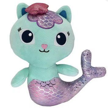 Мягкая детская игрушка кошка русалка Волшебный домик Габби 21 cм 2898675052 фото