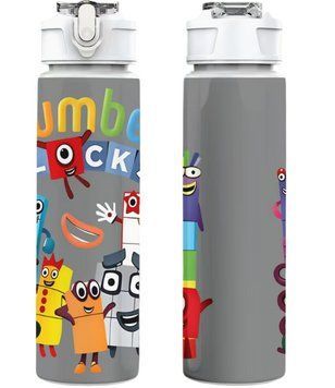 Детская бутылочка для воды с трубочкой Numberblocks 750 мл 2987005313 фото