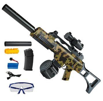 Игрушечный электрический гидрогелиевый автомат HK G36 на орбизах 331 фото