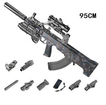Игрушечный электрический автомат QBZ Гроза c лазерным прицелом 95 см 418 фото