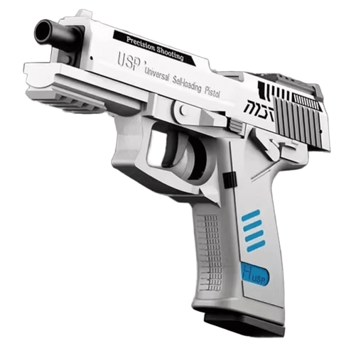 Игрушечный пластиковый автоматический пистолет USP 221 фото