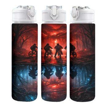 Детская бутылочка для воды с трубочкой очень странные дела Stranger Things 750 мл 3037404569 фото