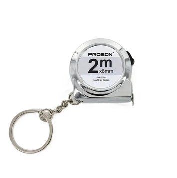 Металевий брелок рулетка на 2 метри 2645129823 фото