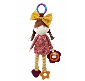 Підвіска на ліжечко коляску дівчинка лялька polly polly01 фото