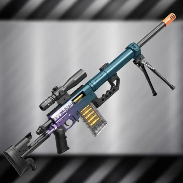 Игрушечная детская снайперская винтовка M200 с оптическим прицелом 96 см 205 фото