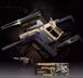 Игрушечный премиальный электрический гидрогелевый автомат Kriss Vector на орбизах с подсветкой трассером 0000276 фото 1