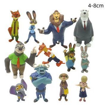 Набір фігурок фігурки Зверополіс Зоотопія Zootopia 12 шт 3058909424 фото