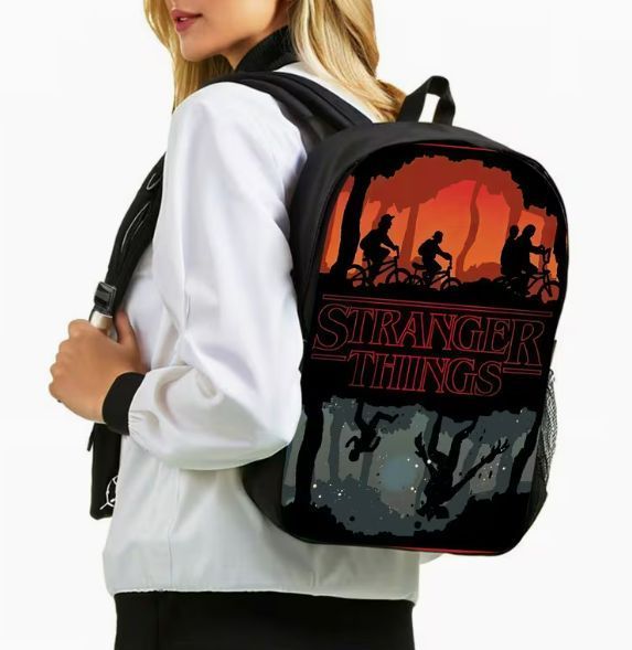 Набір із 3 предметів Рюкзак Пенал Ланчбокс Дуже Дивні Дива Stranger Things 2969040146 фото