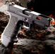 Игрушечный пластиковый автоматический пистолет Sig17 стреляет пластиковыми пулями с гильзой 0000428 фото 4