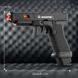Игрушечный пластиковый автоматический пистолет Sig17 стреляет пластиковыми пулями с гильзой 0000428 фото 2