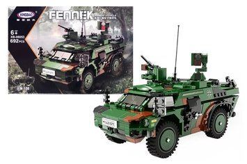 Військовий конструктор німецький броньовик Феннек FENNEK у коробці для (692 деталі) Fennek фото