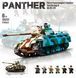 Конструктор немецкий танк пантера Panther вторая мировая война в коробке 2136 деталей 2658211890 фото 2