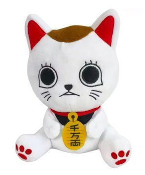 Мягкая игрушка кот котик аниме Дандадан Dandadan 23см 2698979213 фото