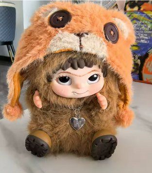 Мягкая игрушка брелок подвеска Вакуку Wakuku 16 cм коричневая 2711822001 фото