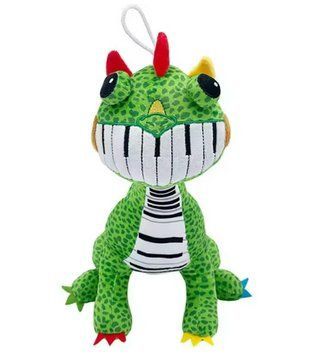 Мягкая детская игрушка Пианозавр кошмарные зверята Poppy Playtime Nightmare Critters 30 cм 2591979227 фото