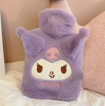 Невелика м'яка зігріваюча іграшка грілка Куромі Kuromi Hello Kitty з плюшевим чохлом 2817996026 фото