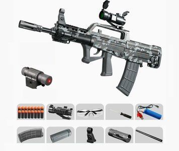 Игрушечный электрический автомат QBZ Гроза c лазерным прицелом 74 см 2679830239 фото