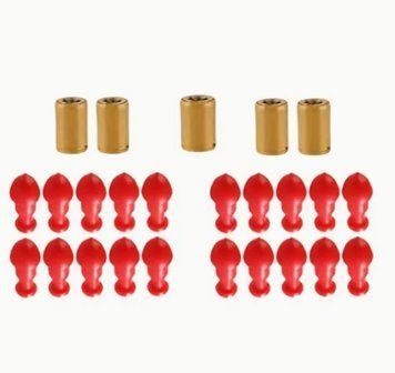 Пластиковые пули с гильзами для игрушечного оружия BP0001 фото