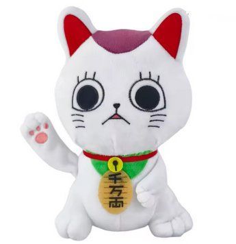 Мягкая игрушка кот котик аниме Дандадан Dandadan 23см оранж бордо 2698986835 фото