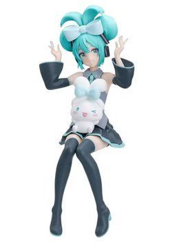 Фигурка статуэтка аниме сидячая Хацуне Мику с кроликом Hatsune Miku 2825106740 фото