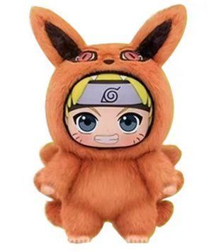 Мягкая игрушка брелок аниме Наруто Naruto в стиле Лабубу 14cм 3008717159 фото