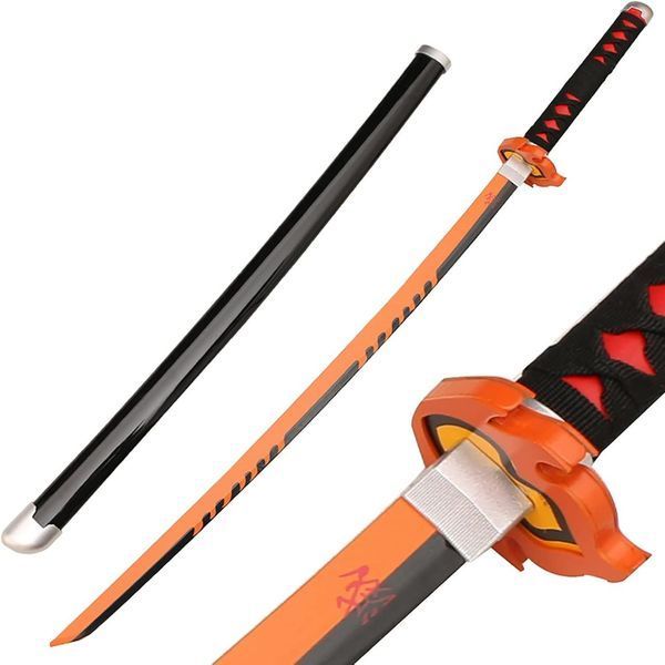 Іграшковий меч катана Меч Клинок розсікаючий демонів - Demon Slayer 104 см 12 фото