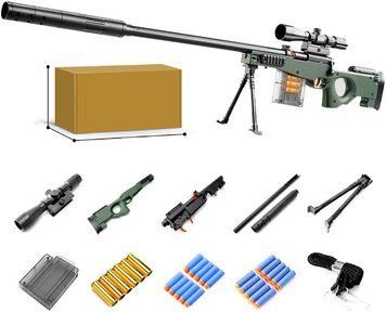 Игрушечная снайперская винтовка AWM АВМ с оптическим прицелом 8 фото