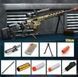 Большая игрушечная снайперская винтовка MSR МСР с оптическим прицелом стреляет мягкими пулями с гильзой 120 см 0000260 фото 1