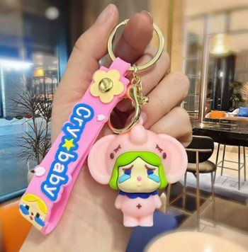 Силіконовий брелок для ключів підвіска на сумку рюкзак Плакса Cry baby 2643696934 фото