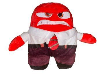 Уценка мягкая игрушка Гнев Головоломка Inside Out мыслями наизнанку 19cм 2699005220 фото