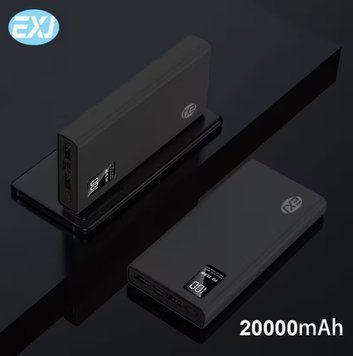 Повербанк 20000mAh с индикатором батареи и быстрой зарядкой 3071075199 фото