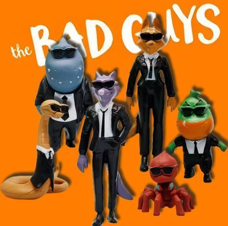 Набор фигурок фигурки Плохие парни The Bad Guys 6 шт 2811208449 фото