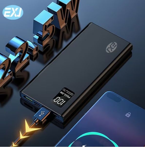 Повербанк 20000mAh с индикатором батареи и быстрой зарядкой 3071075199 фото